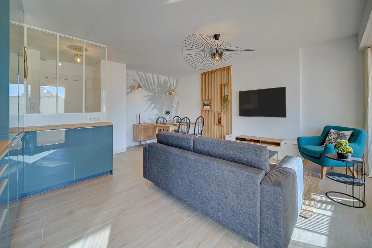 Immogroom- Renovated- Large Terrace- Ac- Shops- Parking Cannes Zewnętrze zdjęcie